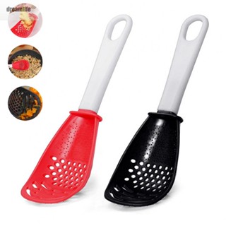 【DREAMLIFE】Cooking Spoon Black/red Lighter Thermoplastic 8.85 X 2.75 X 1.79 Inches