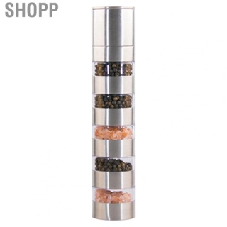 Shopp Manual Pepper Grinder  Stainless Steel Robust Multifunctional Convenient To Use Adjustable Spice for Kitchen