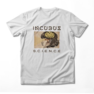 เวรเอ้ย  เสื้อยืด พิมพ์ลายวงดนตรีร็อค incubus 2 incubus metal