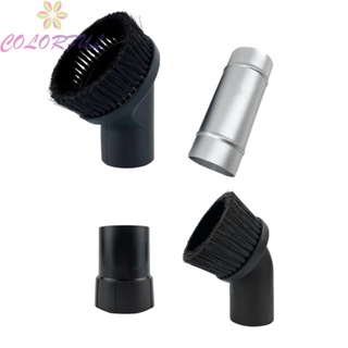 【COLORFUL】Durable Round Horsehair Brush Tool 50mm Inner Diameter Vacuum Cleaner Attachment