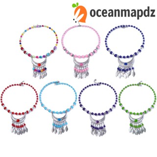 OCEANMAPDZ ที่คาดศีรษะ สร้อยคอโซ่ สไตล์ชนเผ่า สําหรับผู้หญิง