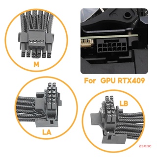 Zzz GPU RTX4090 RTX4080 Series 18AWG 3x8P 4x8P PCI-E เป็น 16Pin 12+4 PCIE5 0 12VHPWR