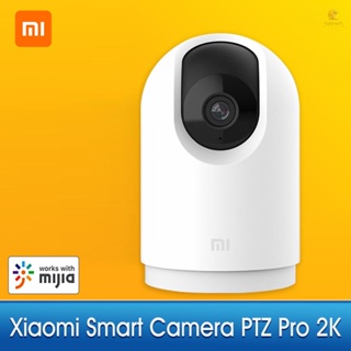 Xiaomi กล้องอัจฉริยะ PTZ Pro 2K เกตเวย์ในตัว 3MP พาโนรามา 360 องศา BT 2.4 5GHz กล้องอัจฉริยะ IP AI เวอร์ชั่นกลางคืน อินเตอร์คอมสองทาง ตรวจสอบความปลอดภัยในบ้าน MJSXJ06CM