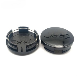 ฝาครอบดุมล้อรถยนต์ 64 มม. 56 มม. สําหรับ Jeep hub center cover Free Guide Cherokee 4 ชิ้น