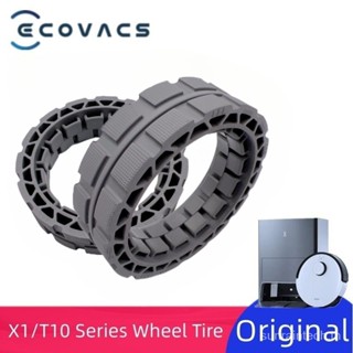 New Original ECOVACS Wheel Tire for DEEBOT OZMO X1 Omni/T10 Turbo/T10 Plus/T20 Rob Vacuum Cleaner Accessory Spare Parts