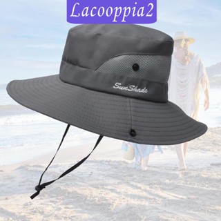 [Lacooppia2] หมวกปีกกว้าง ผ้าตาข่าย พับได้ แฟชั่นฤดูร้อน สําหรับผู้หญิง