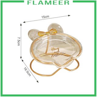 [Flameer] จานวางสบู่ แบบชั้นเดียว สีน้ําตาล