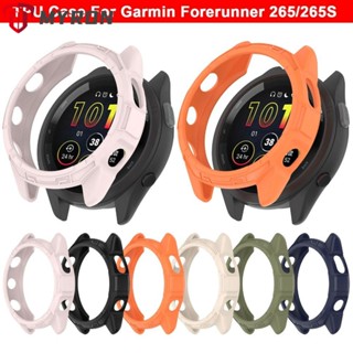 MYRON เคสกันชนหน้าจอ แบบนิ่ม สําหรับ Garmin Forerunner 265 265S