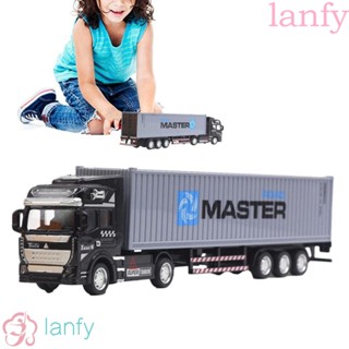 LANFY โมเดลรถบรรทุก ยานพาหนะขนส่ง ของเล่นสําหรับเด็ก ของขวัญวันเกิด