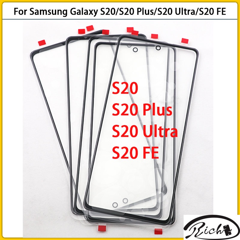 แผงกระจกหน้าจอสัมผัส LCD สําหรับ Samsung Galaxy S20 FE S20 Plus S20 Ultra G980F G985F