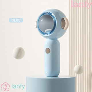 LANFY พัดมือถือ ขนาดเล็ก แฟชั่นฤดูร้อน สําหรับนักเรียน