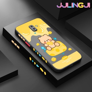 เคสซิลิโคนนิ่ม แบบใส ขอบสี่เหลี่ยม กันกระแทก สําหรับ Samsung galaxy J6 2018 J6 Plus 2018 J6 Prime J600