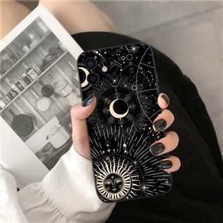 เคสโทรศัพท์มือถือนิ่ม ลายดวงอาทิตย์ และดวงจันทร์ สําหรับ Redmi Note 10S 10 11S 11 11T 9T 9S 9 Pro Max 9C 10A 8 9Prime 8A