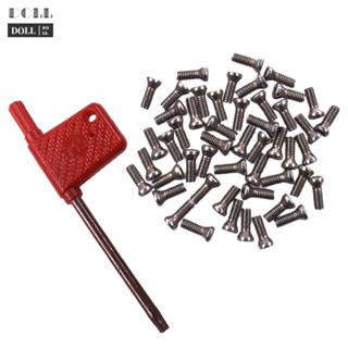 ⭐READY STOCK ⭐50pcs M3 x 10mm Insert Torx Screw for Carbide Inserts Lathe Tool &amp; Screwdriver