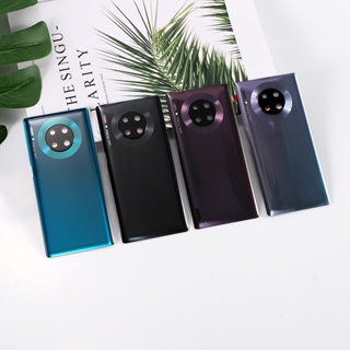 Mate30 Pro เคสแบตเตอรี่กระจก ด้านหลัง และโลโก้ แบบเปลี่ยน สําหรับ Huawei Mate 30 Pro