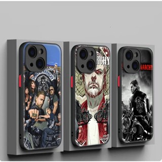 เคสโทรศัพท์มือถือนิ่ม กันเลนส์ ลาย sons of anarchy season 7 สําหรับ iPhone SE SE2 SE3 7 8 Plus XR XS Max 11 Pro Max Y296