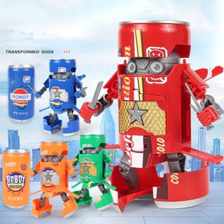 ของเล่นหุ่นยนต์ Transformers ฝึกสมอง Transformers Soda Can