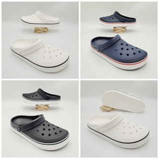 พร้อมส่ง !!! รองเท้าลำลองแฟชั่น สไตล์ Crocs Crocband Clean Clog (Unisex)