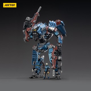 Joytoy Dark Source Series 1: 25 Manganese Prison 01 โมเดลรถจดจํา ขยับได้ สีฟ้า