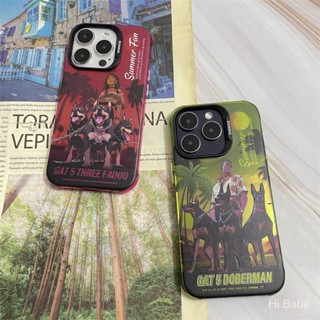 เคสป้องกันโทรศัพท์มือถือ แบบแข็ง ลายสุนัข สําหรับ Iphone 14Promax 14Pro 14Plus 14 13Promax 13Pro 13 12Promax 12Promax 12 11Promax 11