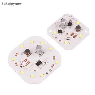 [takejoynew] แผ่นบอร์ดโมดูลชิปไฟ LED 5W 10W 15W 20W 220V ความสว่างสูง