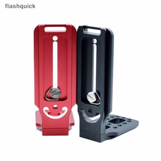 Flashquick ใหม่ล่าสุด แผ่นตัว L ปลดเร็ว สกรู 1/4 นิ้ว แนวตั้ง สําหรับกล้องวิดีโอ