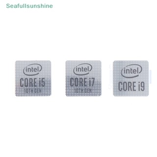 Seaf&gt; สติกเกอร์ฉลาก 10th Generation Core i5 i7 i9 สําหรับตกแต่งสมุดโน้ต DIY 5 ชิ้น