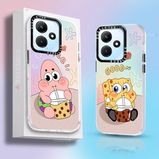 เคสโทรศัพท์มือถือแบบแข็ง ลาย SpongeBob ไล่โทนสี หลากสี สําหรับ Infinix Hot 30i Hot 11 Play Hot 10 Play Hot 10 Lite Smart 7 Smart 6 Smart 5 HOSTR