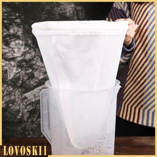 [Lovoski1] ที่กรองชา กาแฟ แบบผ้าชีส พร้อมที่จับ