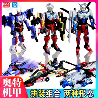 โมเดลฟิกเกอร์ 3dk2 Shipment In Time: Zeta Genuine Smart Figure Diga Taiga Sairo Deformation Mecha Ultraman Rosso ของเล่นสําหรับเด็ก