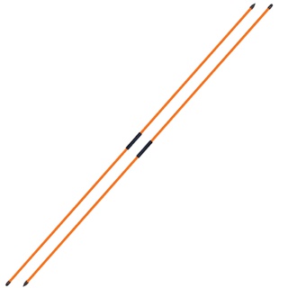 Rich2.br แท่งจัดตําแหน่งกอล์ฟ พับได้ สําหรับฝึกตีกอล์ฟ 2 ชิ้น ต่อชุด