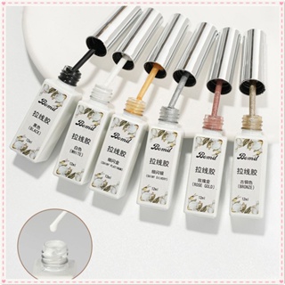 Bomd High Density Platinum Cable Nail Polish Gel Pulling Wire Hook Edge Painting Metal Burst Flash Uv Led Phototherapy Glue Nail Art For Nail Shop 12ml JOYFEEL