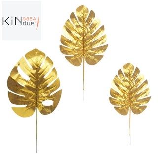 ใบปาล์มประดิษฐ์ สีทอง สําหรับตกแต่งต้นปาล์ม 30 ชิ้น