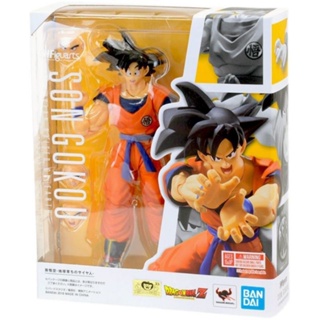 พร้อมส่ง Bandai SHF Son Goku The Saiyan Growing Up On Earth โกคู 2.0 ดราก้อนบอล z HTEA