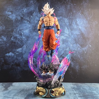 [ฐานเรืองแสง ประติมากรรมสามหัว] ฟรีฟิกเกอร์อนิเมะ Extremely Willful Goku Dragon Ball ให้ของขวัญเด็กผู้ชาย