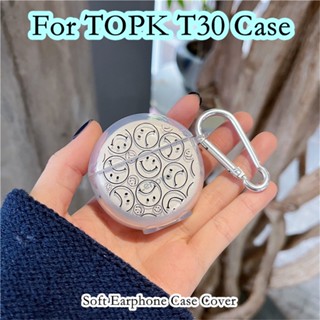 【Trend Front】เคสหูฟัง แบบนิ่ม ลายการ์ตูนน่ารัก สําหรับ TOPK T30 TOPK T30