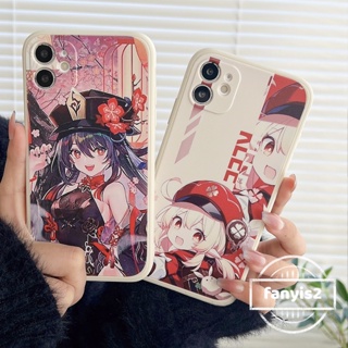 เคสโทรศัพท์มือถือ ลายการ์ตูน Genshin Klee Hu Tao น่ารัก สําหรับ Redmi 12C A1 9A 9T 10C 10A 10 9 9C Note 12 11 11s 10s 10 9 9s 8 Pro Mi12 11Lite 11T 13Pro Poco X3 Pro NFC 2023