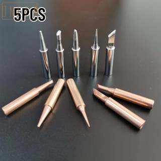 【ONCEMOREAGAIN】Soldering Tips Copper 40mm 5pc 5pcs For 900 Series Such As 936 Soldering Station