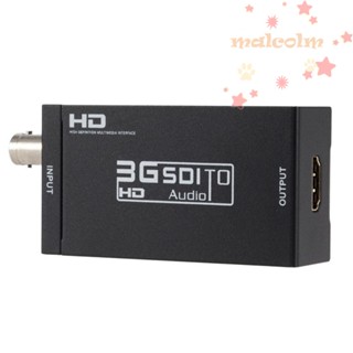 Malcolm SDI TO HDMI หัวแปลง SDI2HDMI HD 1080P SDI สําหรับกล่องรับสัญญาณ เครื่องเล่น DVD เครื่องขยายเสียงดิจิทัล และโทรทัศน์