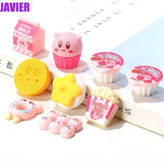 JAVIER ชุดคัพเค้กเจลลี่ คัพเค้ก การ์ตูนอนิเมะ Star Kirby ขนาดเล็ก DIY