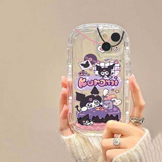 เคสโทรศัพท์มือถือ Tpu ใส ลายการ์ตูนคุโรมิ สีม่วง สําหรับ หัวเว่ย Nova 7i 9 Y9S 5T Y70 9SE P30 Pro Honor 50 X7 X8 X9