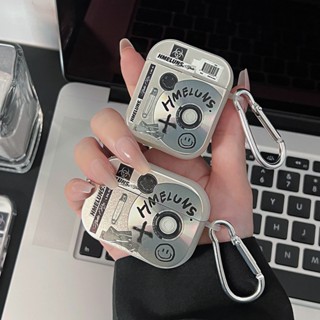 เคสหูฟังบลูทูธไร้สาย TPU ใส แบบนิ่ม ผิวด้าน ลาย CD สําหรับ AirPods 1 2 3 Pro2 2022