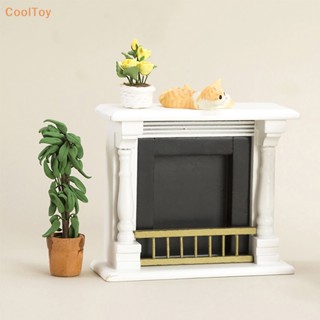 Cooltoy โมเดลเตาผิง ขนาดเล็ก 1/12 สําหรับตกแต่งบ้านตุ๊กตา ห้องนั่งเล่น