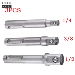 ⭐24H SHIPING ⭐Socket Driver Adapt 1/2" 1/4" 3/8" For Use With SDS Plus Fitting Drills