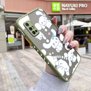 สําหรับ VIVO V17 V17 Pro เคสการ์ตูน Laurel Dog รูปแบบ ขอบสี่เหลี่ยม ดีไซน์ใหม่ กันกระแทก ฝ้า ใส เคสโทรศัพท์แข็ง