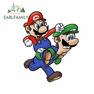 Earlfamily สติกเกอร์ กันน้ํา ลาย Gabe Swarr Shigeru Miyamoto Super Mario Bros ขนาด 13 ซม. x 10.2 ซม. สําหรับตกแต่งรถยนต์ รถจักรยานยนต์ DIY