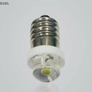 Bsbl หลอดไฟ 3/4.5/6V 0.5W 6000K LED E10 สีขาว แบบเปลี่ยน