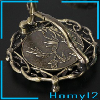 [HOMYL2] เตาเผาอัลลอย ลายมังกร สไตล์จีน สีบรอนซ์ สําหรับแขวนตกแต่งห้องนอน สํานักงาน