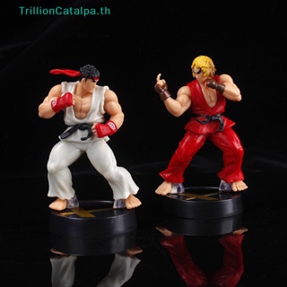 Trillioncatalpa ตุ๊กตาฟิกเกอร์ PVC อนิเมะ Street Fighter Game น่ารัก ของขวัญ สําหรับตกแต่งห้อง