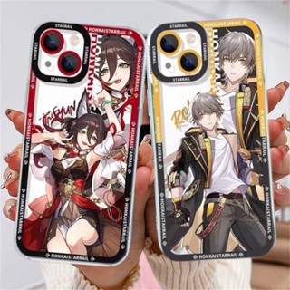 เคสโทรศัพท์มือถือ TPU บางพิเศษ กันกระแทก ลายการ์ตูนอนิเมะ Honkai Star Rail Gepard Bronya Kafka หรูหรา สําหรับ iphone 12 13 14 Plus Pro Max Mini 7 8 Plus SE
